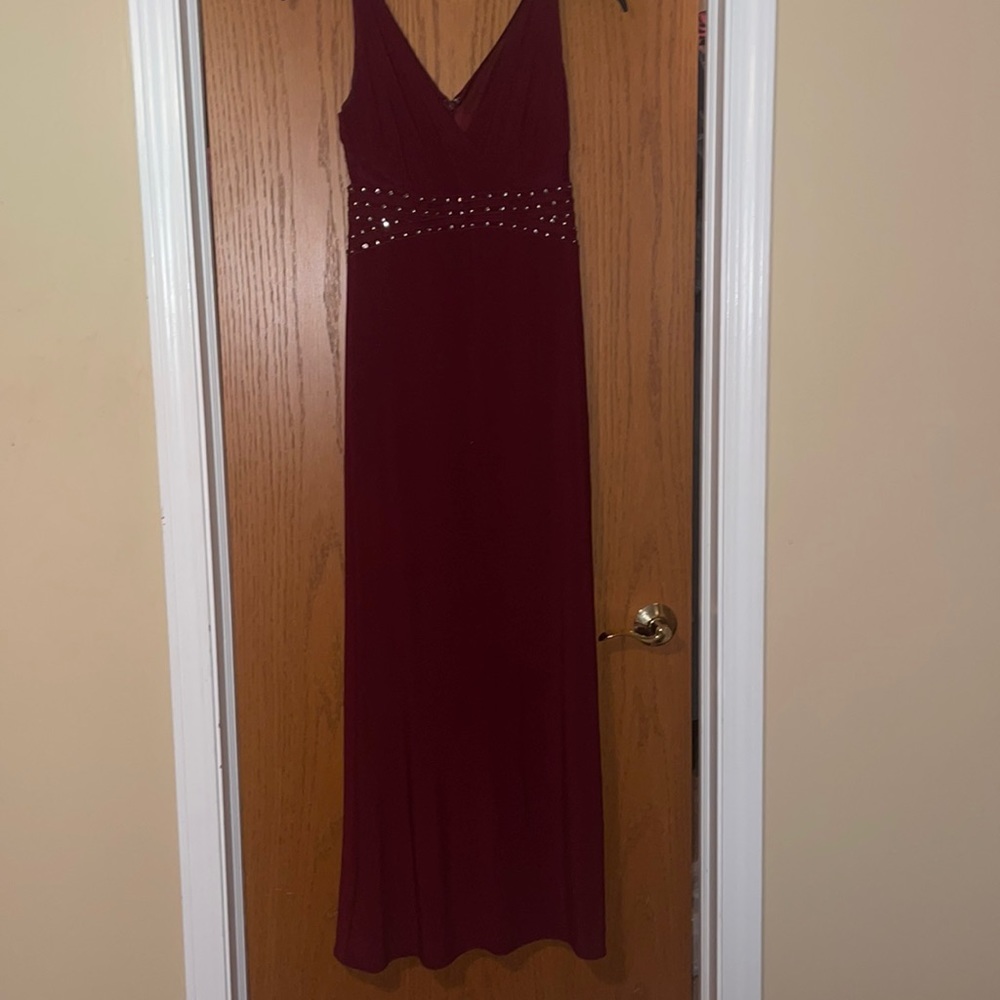 Wine Colored Formal Dress Size 4